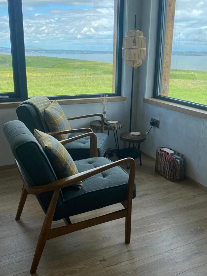 Unique Luxurious Cabin On Sea View Working Croft Garrabost Dış mekan fotoğraf
